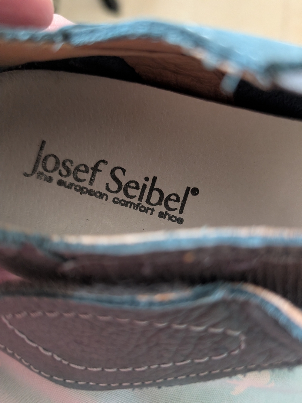 Josef Seibel Women’s EU 36 Black Leather Comfort Sandals Adjustable Strap - Picture 5 of 7